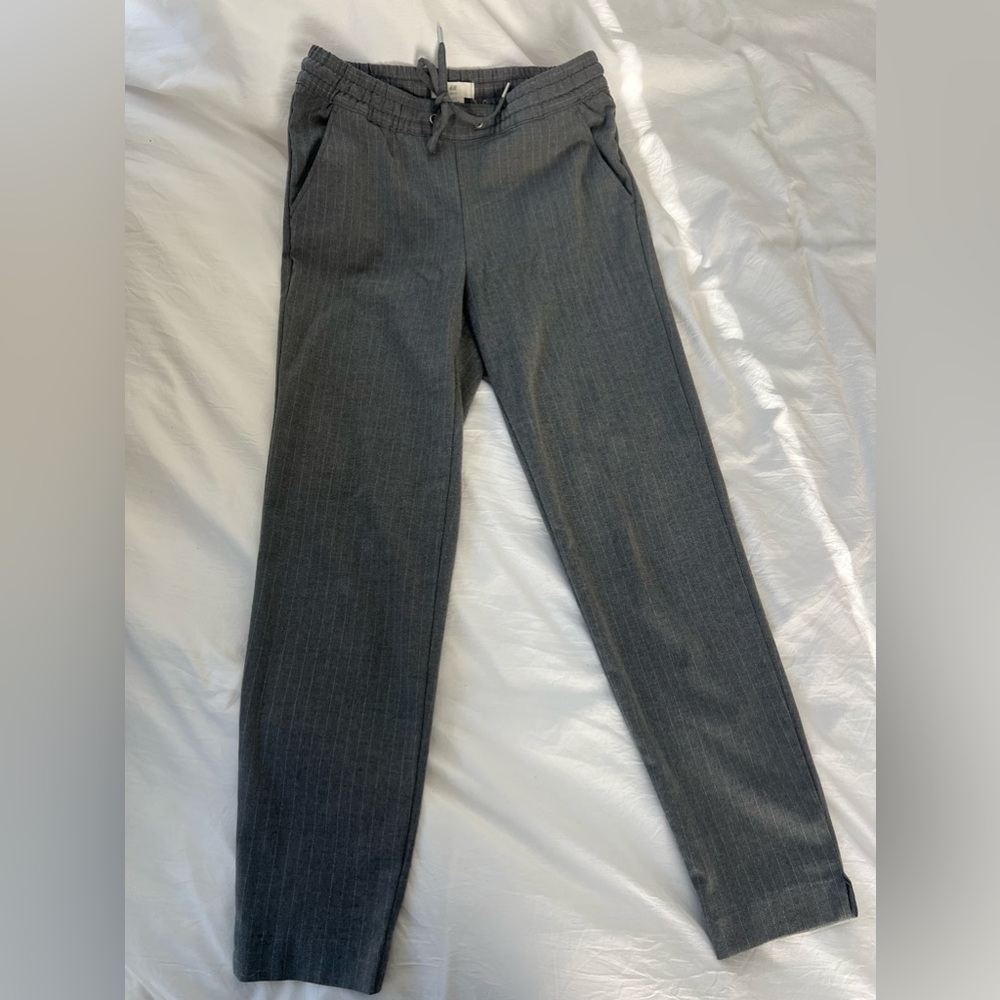 Pinstripe Joggers